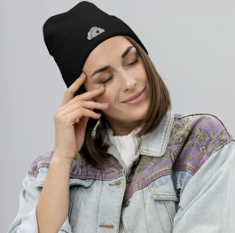 Daydream Cloud Embroidered Beanie